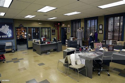 Nine Tca Studio Day Pictured Brooklyn Nine Nine Precinct Set