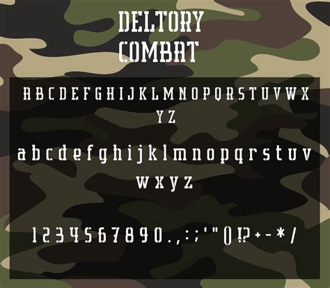 10 Military Fonts Bundle Canva Fonts Cricut Fonts Procreate Etsy