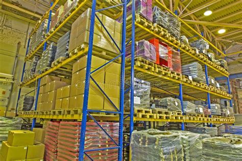 Finished Products Warehouse Stock Image Image Of Industrial Industry