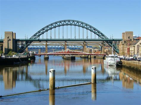 Bridges Over The River Tyne Newcastle Uk The Bridges Ov Flickr