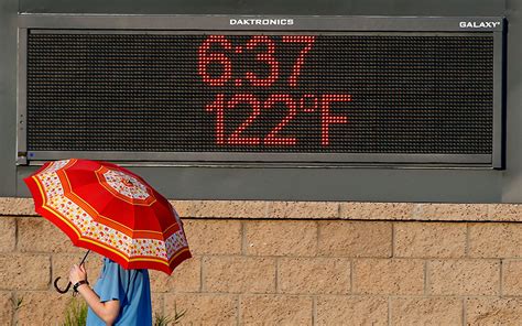 Hot Up Ahead Arizona Will Have More Extreme Heat Days