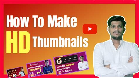 This app lets you to download hd thumbnail images for free. How to create HD thumbnail for your youtube channel in ...