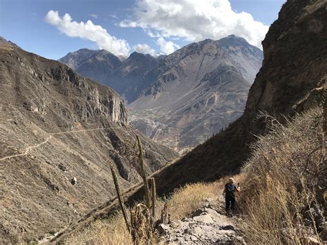 Trekking In The Colca Canyon Peru Living On Road Time