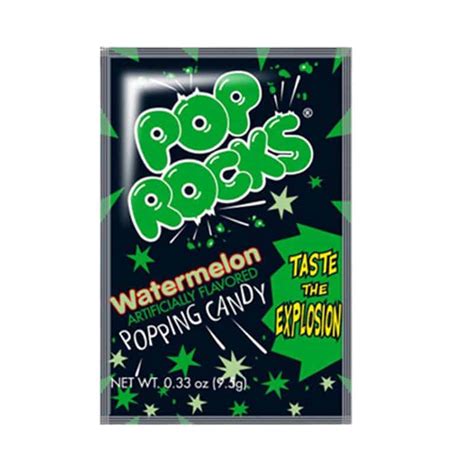 Pop Rocks Watermelon Popping Candy 95g American Food Mart