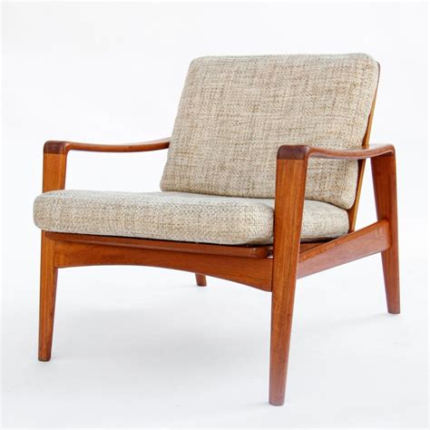 Teak Lounge Chair By Arne Wahl Iversen For Komfort Denmark 1950 60s