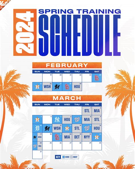 Heres The 2024 Mets Spring Training Schedule The Mets Police