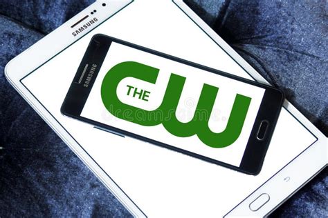 The Cw Network Logo Editorial Stock Image Image Of International