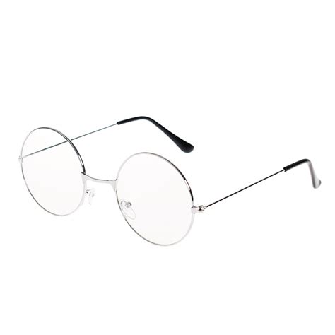Vintage Retro Metalen Frame Clear Lens Bril Nerd Geek Eyewear Brillen