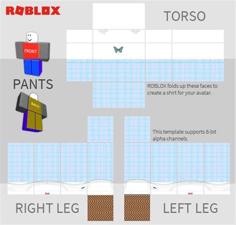 Roblox Clothing Template Free Customize Design Templates To Create