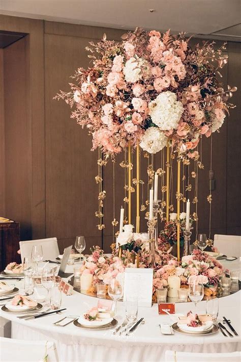 36 Blush Pink And Gold Wedding Color Inspirations Weddinginclude