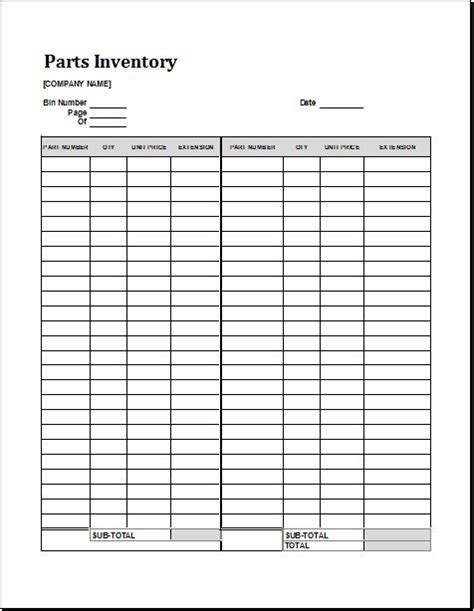 5 Inventory Templates For Ms Excel Word And Excel Templates