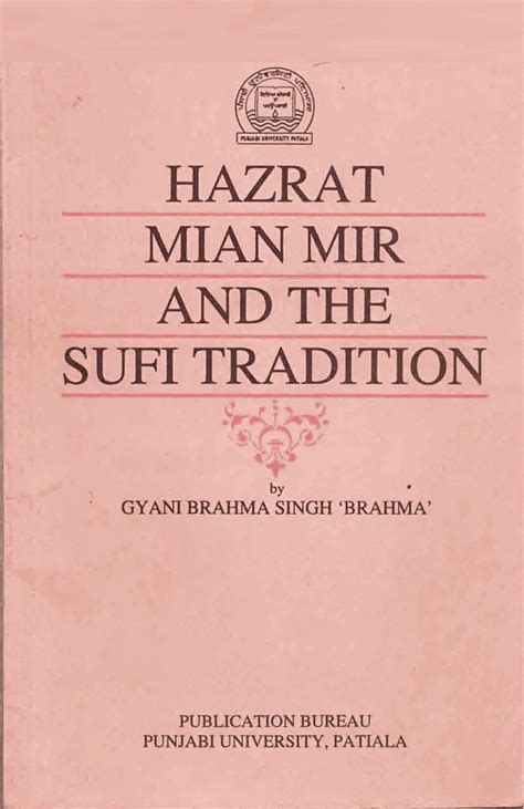 English EBook Hazrat Mian Mir And The Sufi Tradition