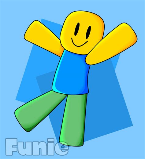 Roblox Noob By Funie On Deviantart