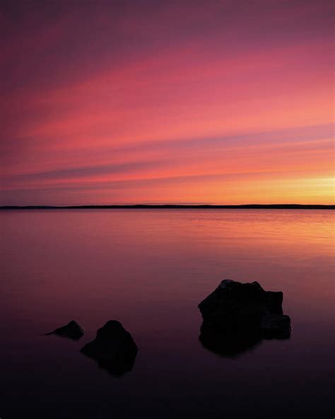 Colorful Sunrise At The Lake Photograph By Juhani Viitanen Fine Art