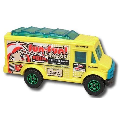 Matchbox Food Truck Mbx Adventure City 9120 2015 Yellow Edition
