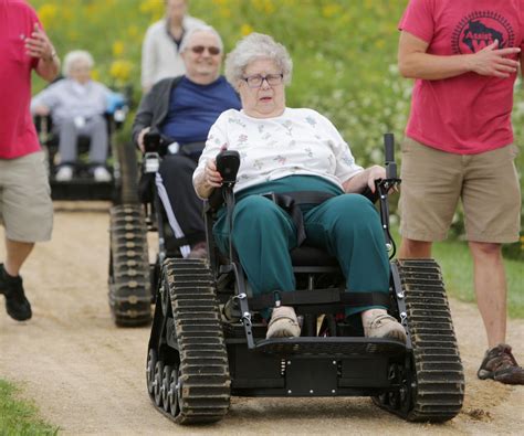 All-terrain wheelchair allows elderly, disabled to experience the ...