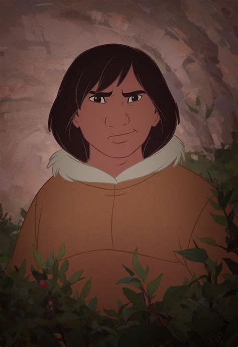 An Animated Image Of A Woman With Dark Hair And Brown Sweater