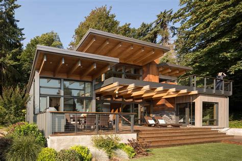 Modern Hillside Home Showcases A Relaxed Vibe On Bainbridge Island