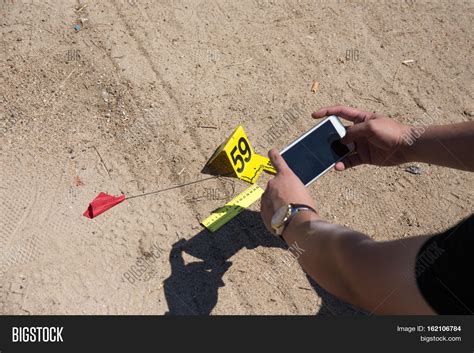 Law Enforcement Forensic Take Image & Photo | Bigstock