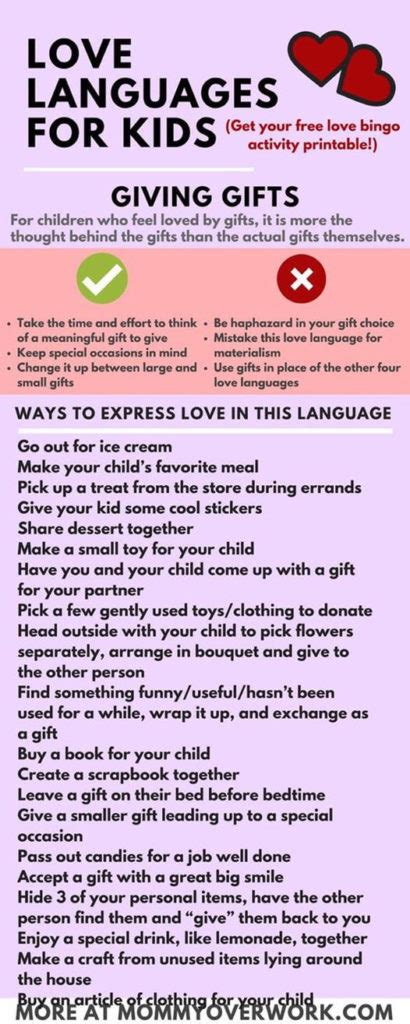 Love Languages For Kids Jenni June Llc