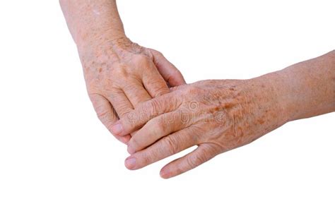 Elderly Hands Stock Image Image Of Help Patient Hospital 5787055