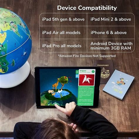Orboot Earth By Playshifu App Based Interactive Ar Globe For Kids