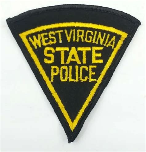 Vintage West Virginia State Police Uniform Patch 1999 Picclick