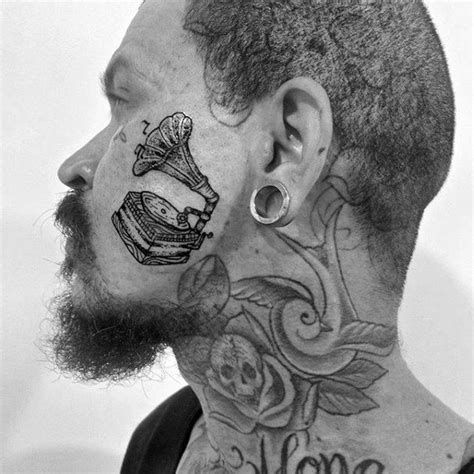 Top 100 Wallpaper Face Tattoos For Men Black Excellent