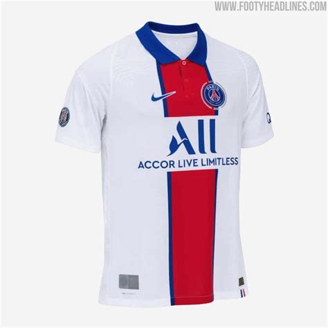 Limited Edition Paris Saint Germain 20 21 50th Anniversary Home And Away