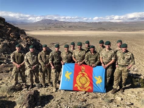 Merseyside Royal Marines Reserves Supporting Training In The Mojave