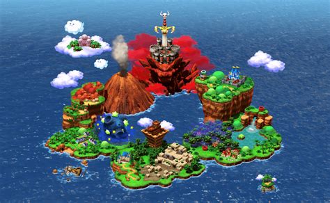 Super Mario Rpg Remakes World Map Rmariorpg