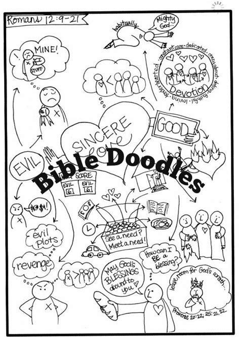 Complete Bible Doodles Study Pack For Romans Etsy