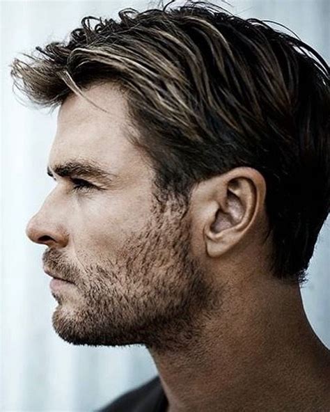 Chris Hemsworth Side Profile