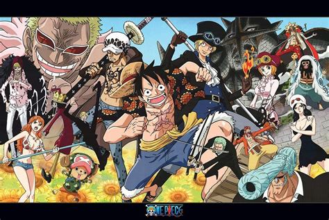One Piece Dressrosa Anime Poster 24 X 36 Inches Amazonca Home