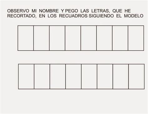 OS DEJO UNAS PLANTILLAS QUE HE REALIZADO PARA TRABAJAR EL NOMBRE PROPIO