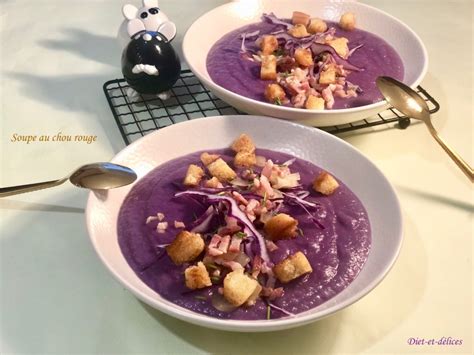 Soupe au chou rouge Diet Délices