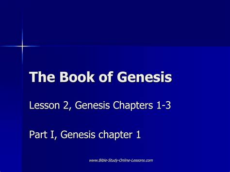 Ppt The Book Of Genesis Powerpoint Presentation Free Download Id