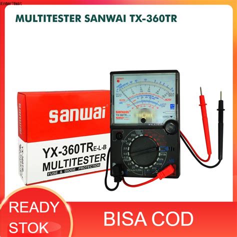 Jual Multitester Sunma Yx 360tr Alat Ukur Tegangan Hp Elektronik