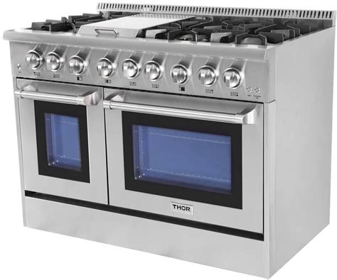 Dual fuel ranges or buy online pick up in store today in the appliances department. Thor Kitchen HRD4803U 48 Inch Freestanding Dual Fuel Range ...