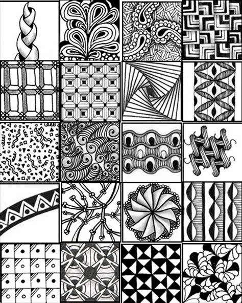 As simple as it is, i realize a lot of people out there want to learn exactly how to zentangle®. 5 Best Printable Zentangle Patterns - printablee.com