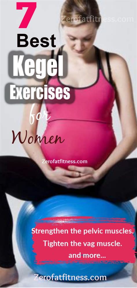 7 Best Kegel Exercises For Pregnant Women How To Do Kegel Exercises Kegel Floor For Women