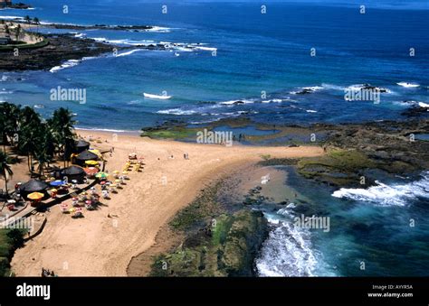 Bahia Brazil Brazilian Sea Beach Bahia Coast Blue Stock Photo Alamy