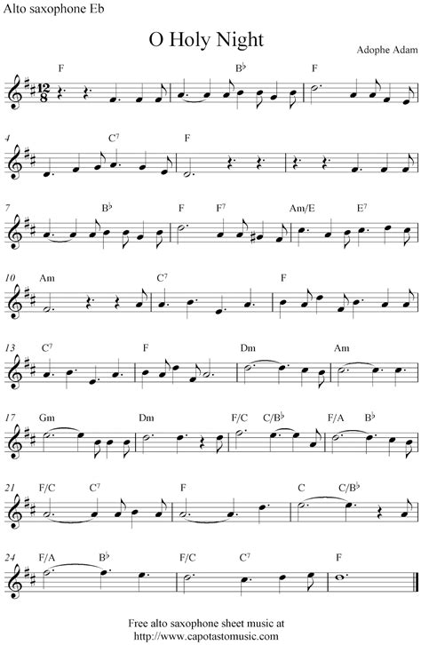 Free Printable Alto Saxophone Sheet Music Web 21 Rows 73 Free Free Alto Saxophone Sheet Music