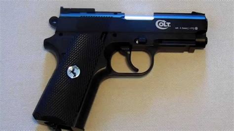 Colt Defender Co2 Pistole 45 Mm Bb Review Und Schusstest Youtube