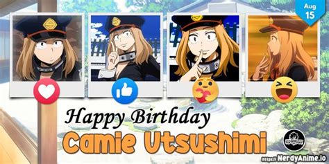 Happy Birthday Camie Utsushimi 15th Birthday Birthday Happy Birthday