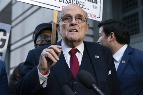 Rudy Giuliani Files For Bankruptcy Days After Being Ordered To Pay 148 Million In Defamation