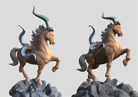 The Monster Of Ancient Chinese In Shan Hai Jing Zbrushcentral