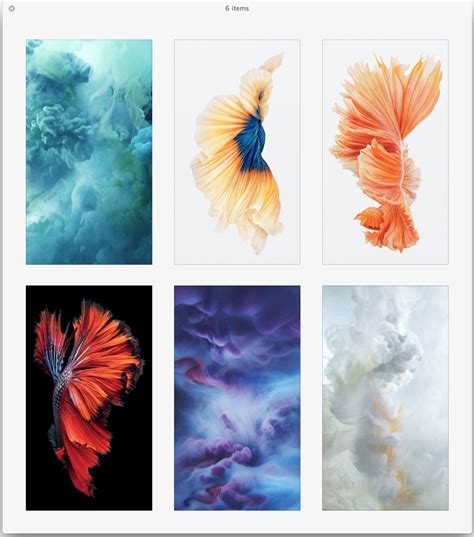Get The Beautiful Live Wallpapers From Iphone 6s As Still
