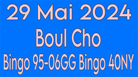 Boul Cho Pou Jodia 29 Mai 2024 Bingo 95 06 GG Bingo 40 NY Kraze Bank Pirèd YouTube