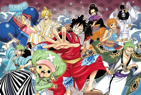 One Piece Straw Hats Wano Poster Br